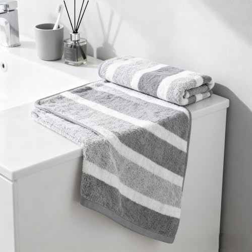 Microfiber Bath Towel 35x70 Inches - Ultra Soft Quick Dry, Lightweight for Gym, Spa, Travel | Hotel Grade & Multi-Use| Single Pack