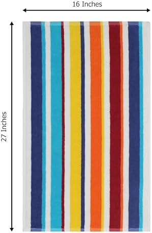 ORIGINAL KIDS Hand Towels - 6 Pack 16x27 inch 100% Cotton Soft Hand Towels