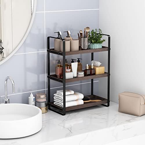 HNRLOY Bathroom Counter Organizer, Bathroom Counter Shelf, Makeup Organizer
