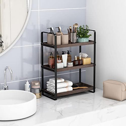 HNRLOY Bathroom Counter Organizer, Bathroom Counter Shelf, Makeup Organizer