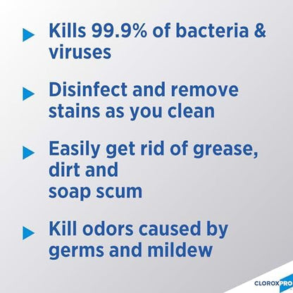CloroxPro Clean-Up Disinfectant Spray Cleaner with Bleach, 32 oz.