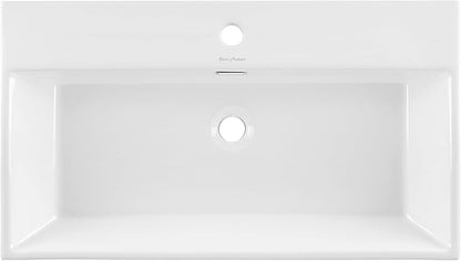 Claire 30” Rectangle Wall-Mount Bathroom Sink