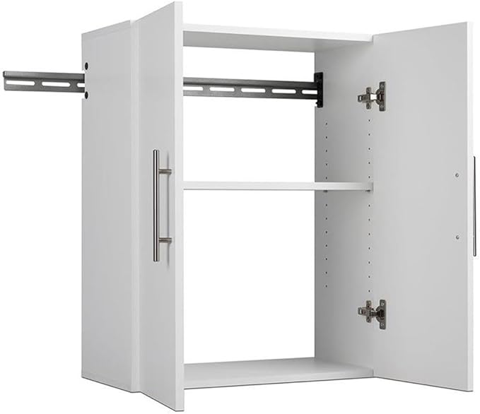 Prepac 24" White Wall Mount Storage Cabinet for Garage & Laundry Room