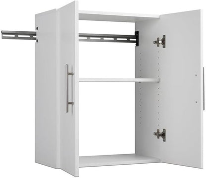 Prepac 24" White Wall Mount Storage Cabinet for Garage & Laundry Room
