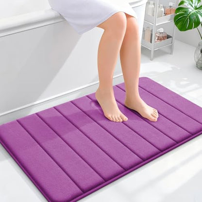 OLANLY Memory Foam Bath Mat 36x24, Super Soft and Absorbent Bathroom Rugs
