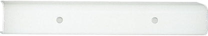Progress Lighting Channel Glass Collection 4-Light Glass Traditional Bath Vanity Light, Indoor, P3110-30, White
