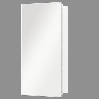 24"x36" Medicine Cabinet,HD Bathroom Mirror Cabinet with Beveled Mirror,Removeable Shelves, Recessed and Surface Mount,Frameless Bathroom Mirror with Storage