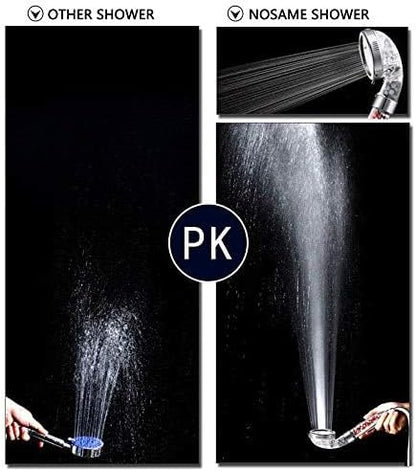 Nosame Shower Head, Filter Filtration High Pressure Water Saving 3 Mode Function Spray Handheld Showerheads 1.6 GPM for Dry Hair & Skin SPA | Filter Filtration High Pressure Water Saving 3 Mode Function Spray Handheld Showerheads 1.6 GPM for Dry Hair &...