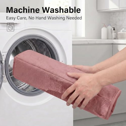 Memory Foam Bathroom Rugs Sets 2 Piece Dusty Rose