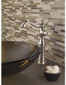 Delta Faucet 797LF, Single Handle Vessel Bathroom FaucetChrome