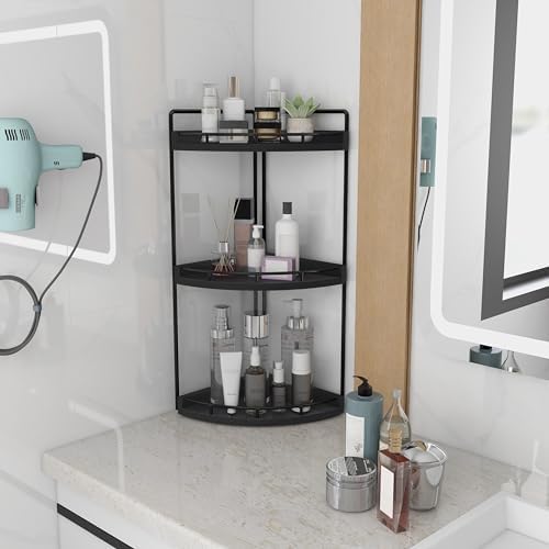 Dorhors Corner Bathroom Organizer Countertop,Vanity Counter Storage Shelf