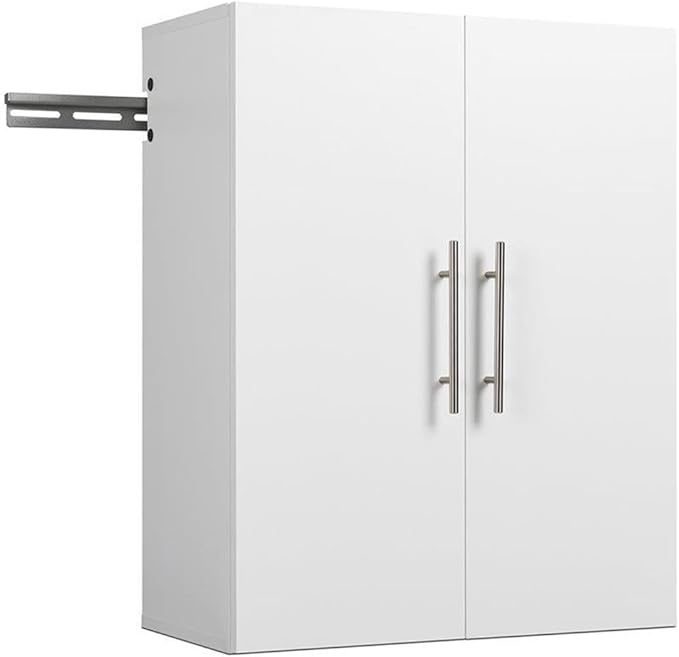 Prepac 24" White Wall Mount Storage Cabinet for Garage & Laundry Room