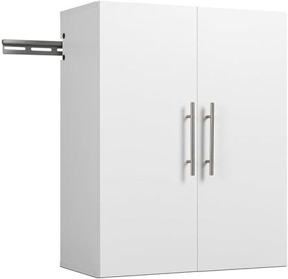 Prepac 24" White Wall Mount Storage Cabinet for Garage & Laundry Room