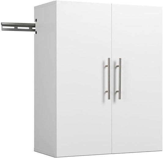 Prepac 24" White Wall Mount Storage Cabinet for Garage & Laundry Room