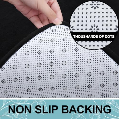 Smiry Memory Foam Bath Mat 36x24, Extra Soft and Absorbent Bathroom Rugs