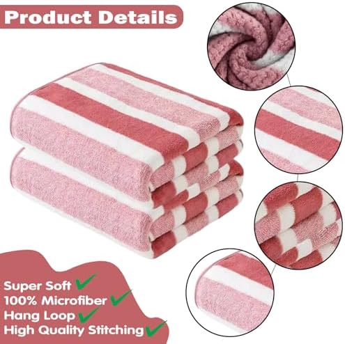 Microfiber Bath Towel 35x70 Inches - Ultra Soft Quick Dry, Lightweight for Gym, Spa, Travel | Hotel Grade & Multi-Use| Single Pack