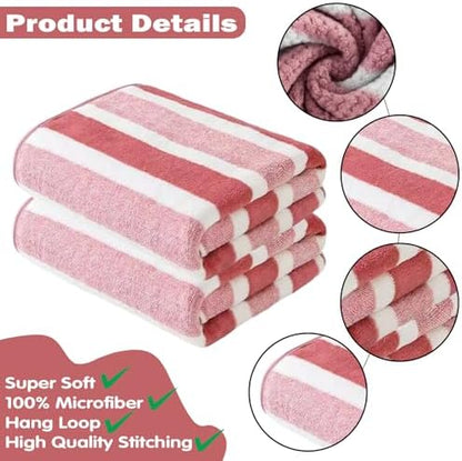 Microfiber Bath Towel 35x70 Inches - Ultra Soft Quick Dry, Lightweight for Gym, Spa, Travel | Hotel Grade & Multi-Use| Single Pack