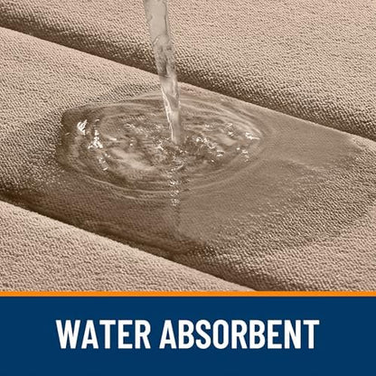 OLANLY Memory Foam Long Bathroom Rugs Runner 44x24, Super Soft Absorbent