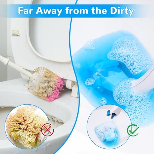 72 Count Flushable Toilet Bowl Cleaner Refills, Toilet Cleaner Refill Pads