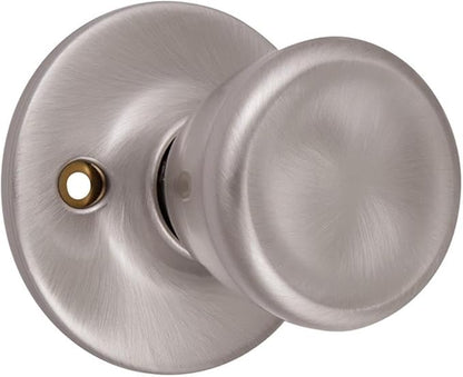 Design House 781898 Tulip Dummy Door Knob Satin Nickel