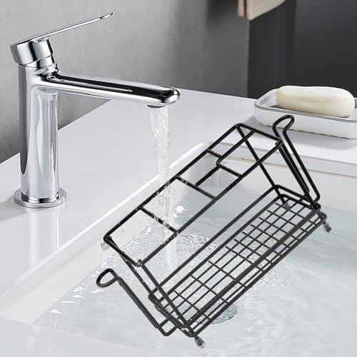 Toothbrush Holders Toothpaste Organizer Bathroom Accessories with Hooks