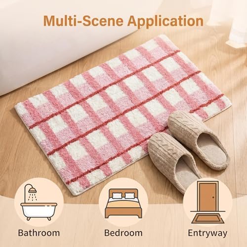 GIB Bathroom Runner Rug 47"x16", Soft Absorbent Long Bath Mat for Bathroom