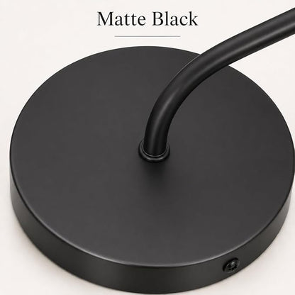 Matte Black Bathroom Wall Sconce Vintage Style, E26 Easy Mounted | Vanity Light with Flower Glass Shade, Bathroom Wall Lighting Fixture Beside Mirror, Easy Mounted for Bedroom, Hallway