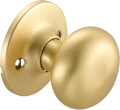 Design House 726943 Cambridge Passage Hall and Closet Door Knob Satin Gold