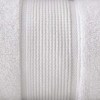 Madison Park Cotton Bath Sheet 2 Piece Oversized, 800GSM, 34" x 68" White