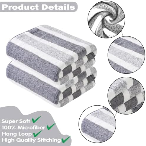 Microfiber Bath Towel 35x70 Inches - Ultra Soft Quick Dry, Lightweight for Gym, Spa, Travel | Hotel Grade & Multi-Use| Single Pack