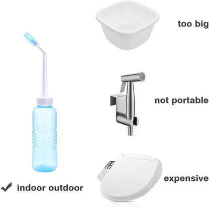 Portable Bidet Sprayer - Large Bidet Bottle 560 ML