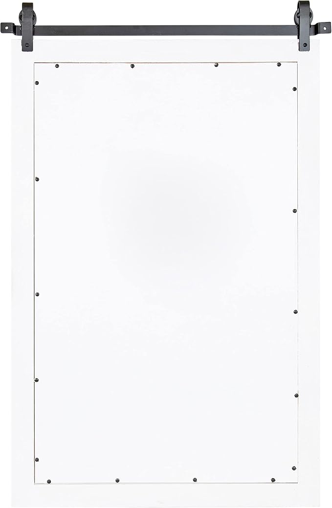 Kate and Laurel Cates Farmhouse Wall Mirror