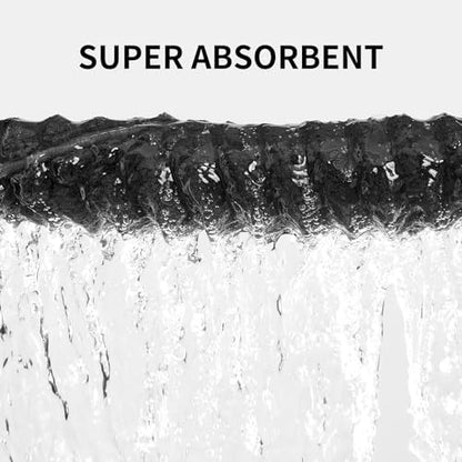 2 Piece Bath Sheets, 40"x80" Bath Towels, Charcoal Gray