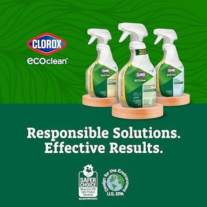 CLOROX CloroxPro EcoClean All-Purpose Cleaner Spray Bottle, 32 Fluid Ounces (Pack of 2)