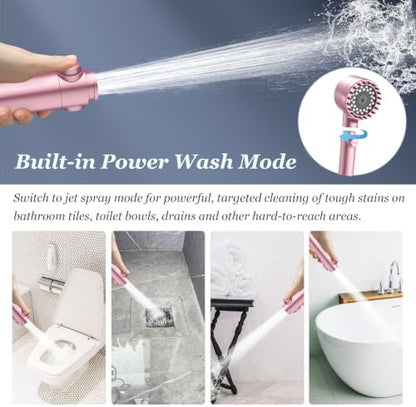FEELSO Filtered Shower Head with Handheld, High Pressure Shower Filter Head