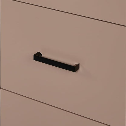 ARIEL Loren 72-inch Bathroom Vanity with Sink,Solid Wood, 1.5-inch Carrara White Quartz Countertop, Double Rectangular Porcelain Sink, 4 Soft Closing Doors, 3 Dovetail Drawers, Mocha