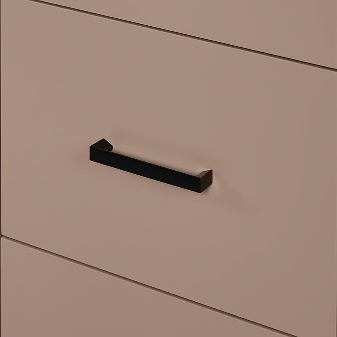 ARIEL Loren 72-inch Bathroom Vanity with Sink,Solid Wood, 1.5-inch Pure White Quartz Countertop, Double Oval Porcelain Sink, 4 Soft Closing Doors, 3 Dovetail Drawers, Mocha