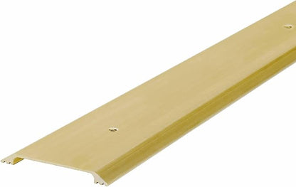 M-D Building Products 09613 2-1/2 in. x 1/4 in. x 36 in. Gold Aluminum Flat Profile Threshold for Interior Doorways