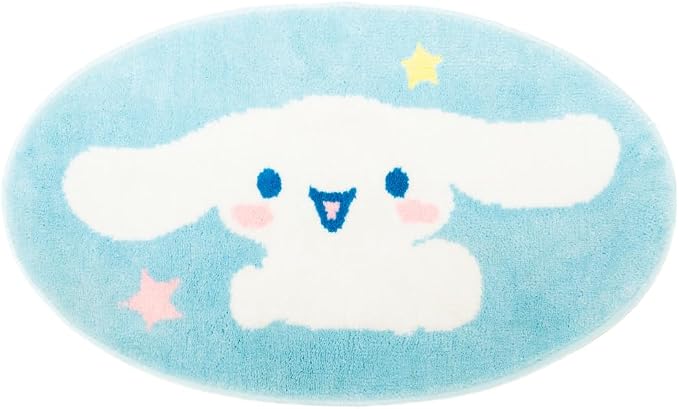 Collectibles Cinnamoroll Cotton Non Slip Plush Bathroom Mat Rug (Officially Licensed Product) by Franco