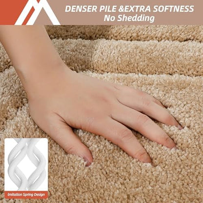 COSY HOMEER Non-Slip Bath Mat Extra Thick Absorbent Plush Washable