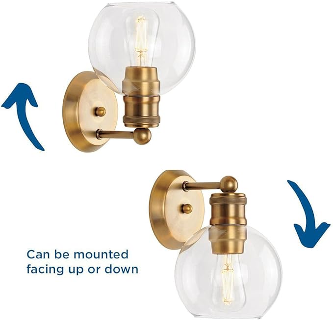 Progress Lighting P300049-163 Hansford Bath & Vanity, Vintage Brass