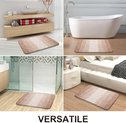 OLANLY Bathroom Runner Rug 70x24, Extra Soft Absorbent Microfiber Bath Rugs