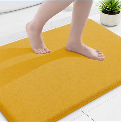 Smiry Memory Foam Bath Mat 36x24, Extra Soft and Absorbent Bathroom Rugs