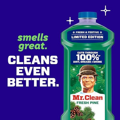 Mr. Clean All Purpose Cleaner, Cleaning Liquid, Fresh Pine, 41oz