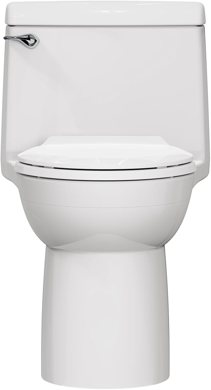 American Standard 2004314.020 Champion 4 One-Piece Toilet with Toilet Seat, Elongated Front, Standard Height, White, 1.6 gpf (Pack of 2)