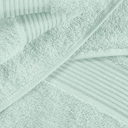 Belizzi Home Cotton 2 Pack Oversized Bath Sheet 35x70, Large Bath Sheet, Ultra Soft, Absorbent, Compact, Eco-Friendly, Recyclable, Quick Drying and Lightweight Towel - SEA Green