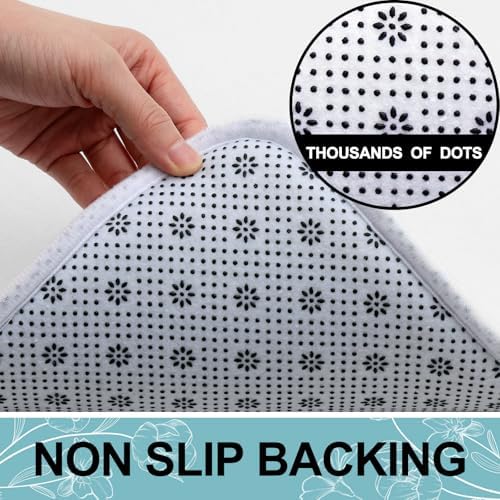 Smiry Memory Foam Bath Mat 40x32, Extra Soft and Absorbent Bathroom Rugs