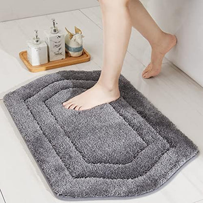 COSY HOMEER Non-Slip Bath Mat Extra Thick Absorbent Plush Washable