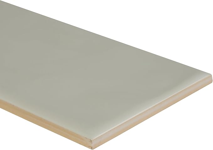 MSI Urbano Pure Glossy Ceramic Subway Tile - Bathroom, Kitchen Backsplash, Accent Wall, Shower - Sample