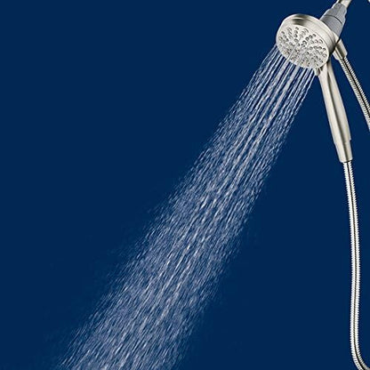 Moen Engage Magnetix Shower Head with Handheld Sprayer,6 Spray Functions,Spot Resist Brushed Nickel,26100EPSRN,(Pack of 2)